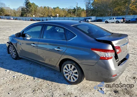 2015 Nissan Sentra S z USA, uszkodzony, nr VIN 3N1AB7AP3FY384053